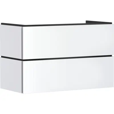 Image for 54262XXX Xilesa E Vanity unit 980/470 with 2 drawers for wash basin