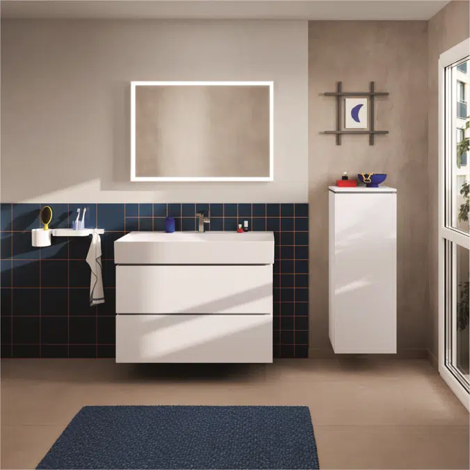 54262XXX Xilesa E Vanity unit 980/470 with 2 drawers for wash basin