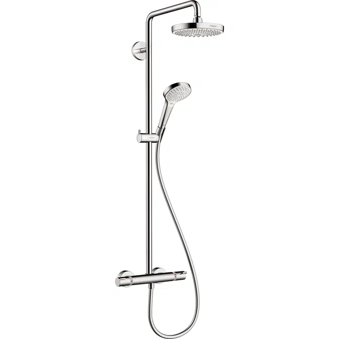 Croma Select S Showerpipe 180 2jet 1.8 GPM with thermostat