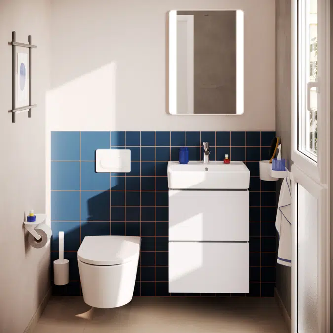 54248XXX Xilesa E Vanity unit 480/380 with 2 drawers for handrinse basin