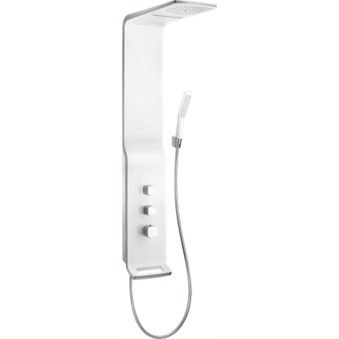 Raindance Shower panel Lift 180 2jet for exposed installation