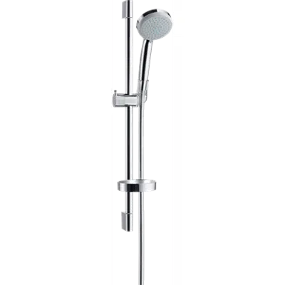 Croma 100 Shower set Vario with shower bar 65 cm and soap dish