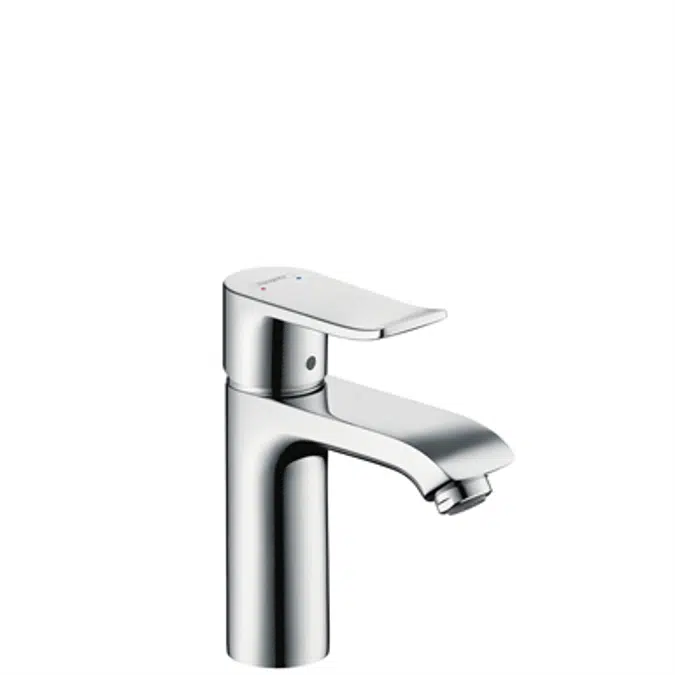 BIM objects - Free download! Metris Single lever basin mixer 110 with ...