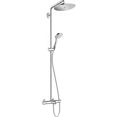 Croma Select S Showerpipe 280 1jet with bath thermostat DZR