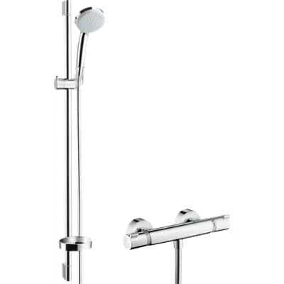 Croma 100 Shower system for exposed installation