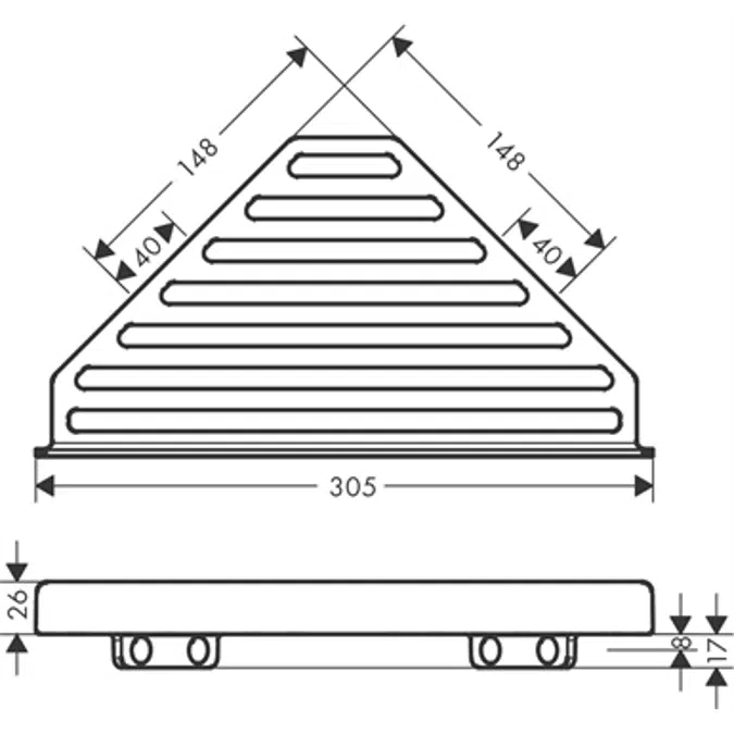 AddStoris Corner basket