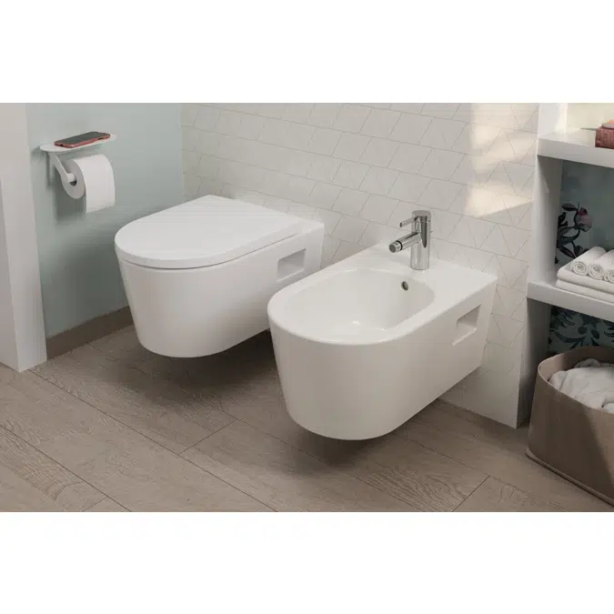 74200XXX Zesis S Single lever bidet mixer with pop-up waste set