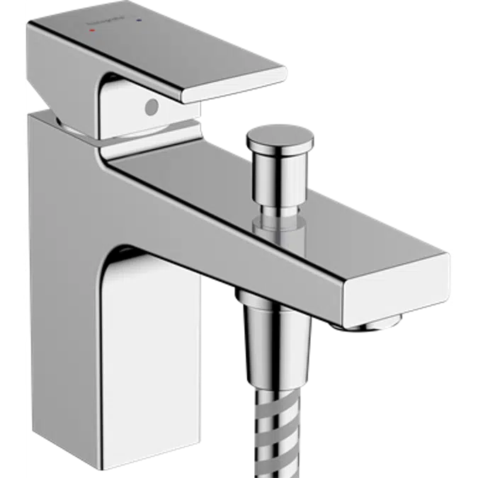 BIM objects Free download! Vernis Shape Single lever bath and shower