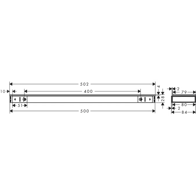 Rainfinity Shelf 500