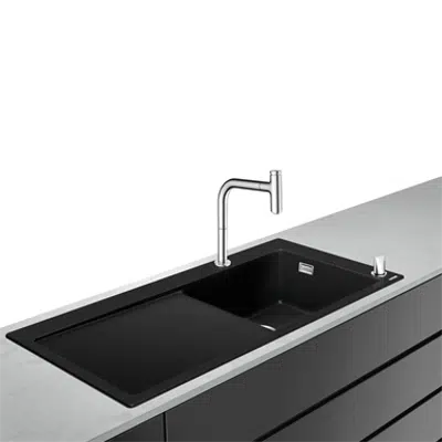 C51-F450-08 Sink combi 450 with drainboard için görüntü