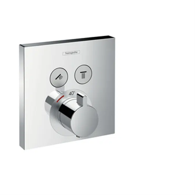 ShowerSelect Thermostat Unterputz für 2 Verbraucher 15763000