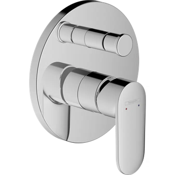 Vernis Blend Single lever bath mixer for concealed installation