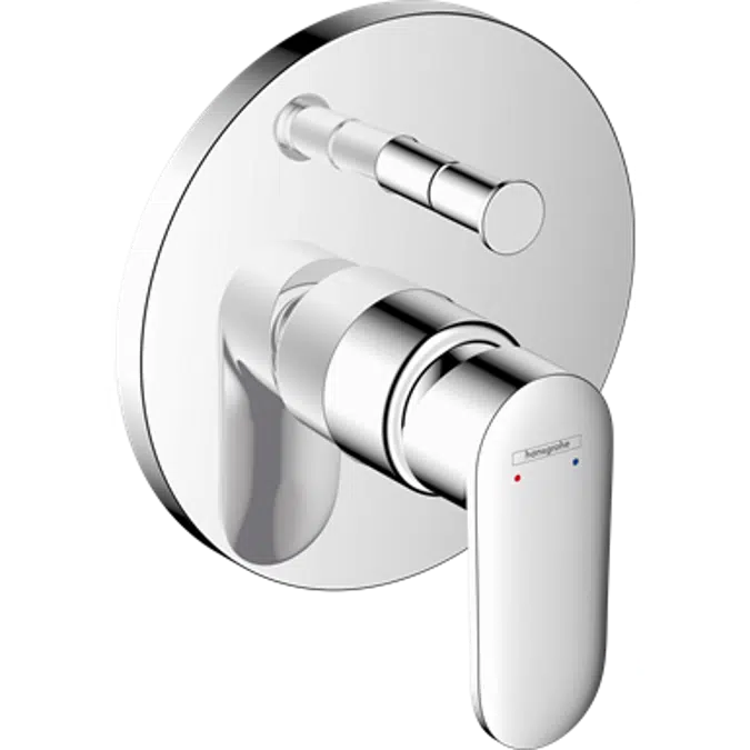 BIM objects - Free download! Vernis Blend Single lever bath mixer for ...