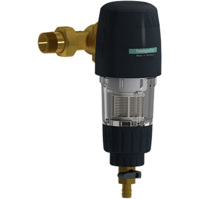 BIM objects - Free download! hansgrohe POE BWF 51-S backwash filter ...