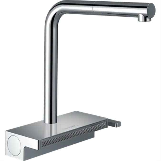 Aquno Select M81 Single lever kitchen mixer 250, pull-out spout, 2jet, sBox