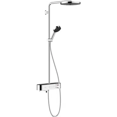 Pulsify Showerpipe 260 1jet with bath thermostat ShowerTablet 400
