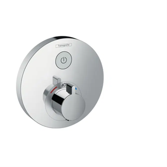 ShowerSelect S Thermostat for concealed installation for 1 function