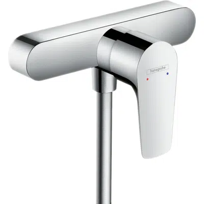 Talis E Single lever shower mixer for exposed installation with centre distance 15.3 cm CH