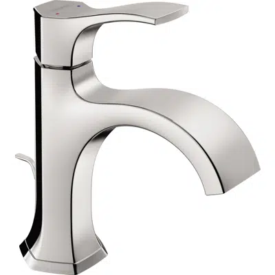 Image pour Locarno Single lever basin mixer 110 with lever handle and pop-up waste set