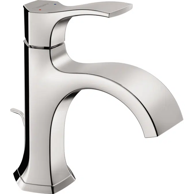 Locarno Single lever basin mixer 110 with lever handle and pop-up waste set