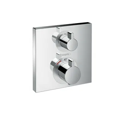 Image for Ecostat Square Thermostat for concealed installation for 1 function
