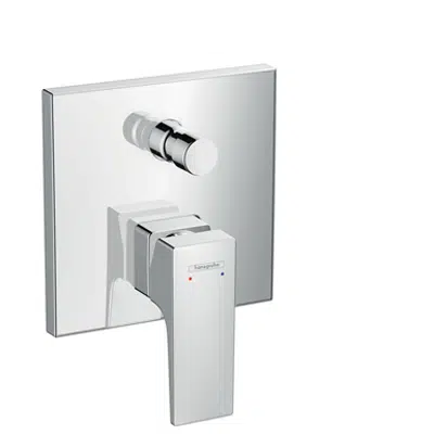 Image for Metropol Single lever bath mixer for concealed installation with lever handle