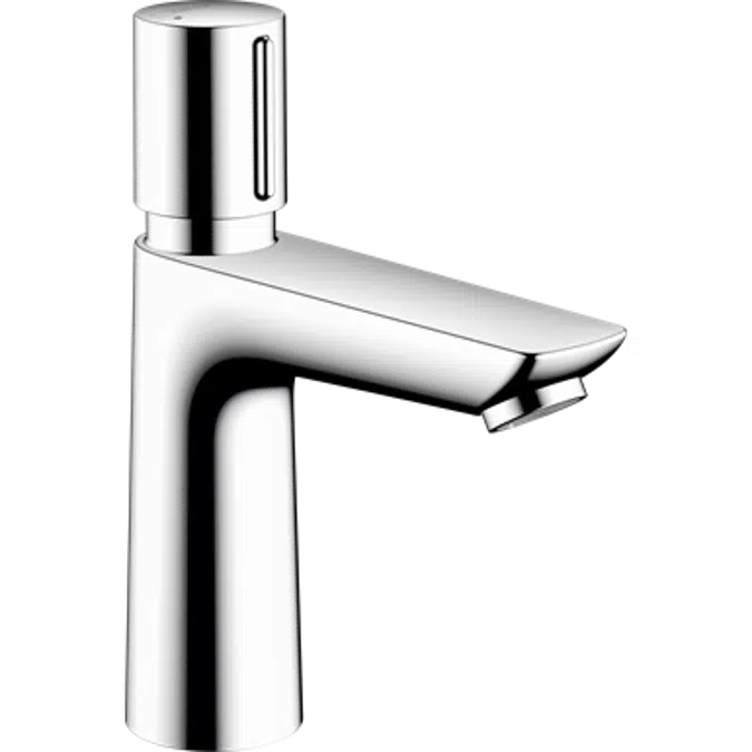 Talis E Self-closing basin mixer with temperature control
