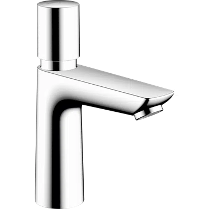 Talis E Self-closing pillar tap for cold water