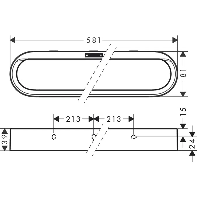 WallStoris Towel rail