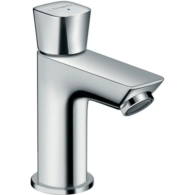 Logis Pillar tap 70 for cold water or pre-adjusted water without waste set