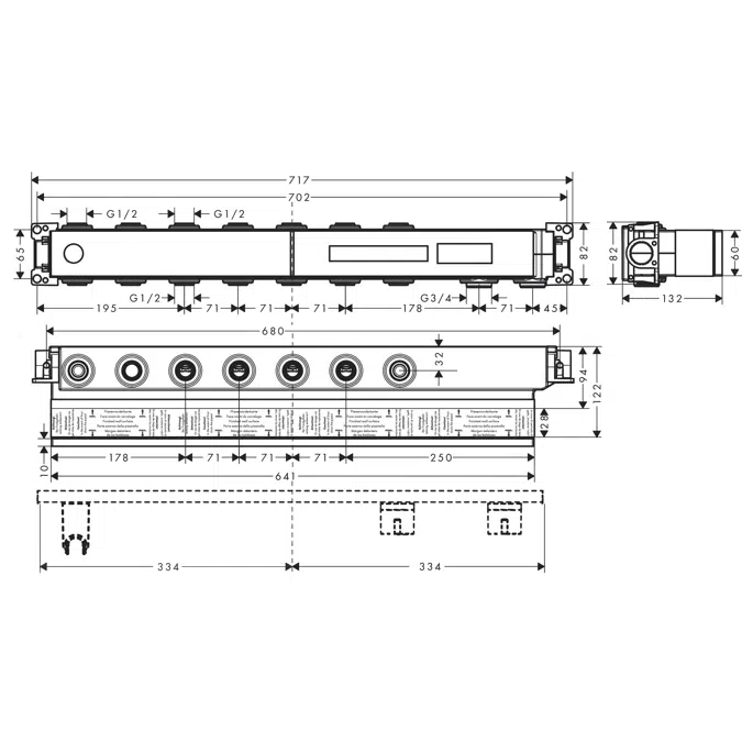 RainSelect Basic set for 5 functions