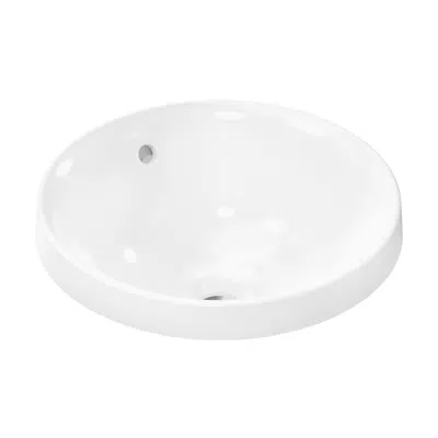 Image for Xuniva S Above counter basin 400/400 without tap hole with overflow