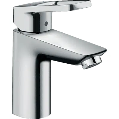 Image for Logis Loop Single lever basin mixer 100 with pop-up waste set