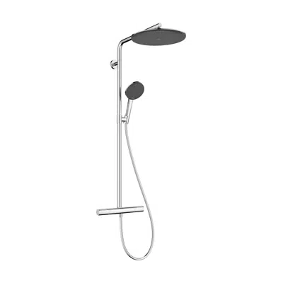 изображение для 24598SWE Raindance Alive S Puro Showerpipe 300 1jet EcoSmart with Ecostat Element 160cc