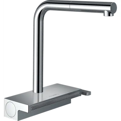 bilde for Aquno Select M81 Single lever kitchen mixer 250, pull-out spout, 2jet