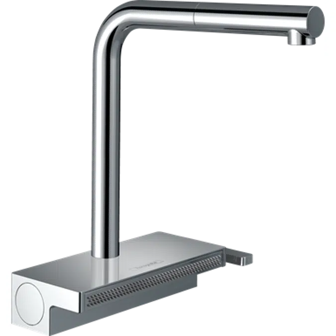 Aquno Select M81 Single lever kitchen mixer 250, pull-out spout, 2jet