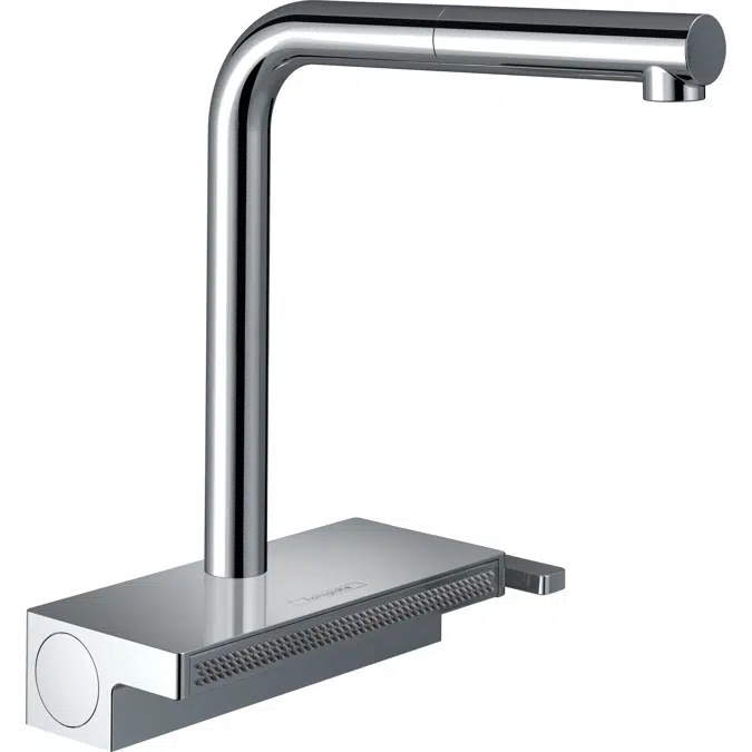 Aquno Select M81 Single lever kitchen mixer 250, pull-out spout, 2jet