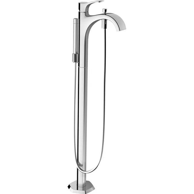 Locarno Single lever bath mixer floor-standing with lever handle