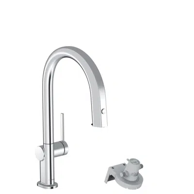 Image for Aqittura M91 FilterSystem 210, pull-out spout, 1jet