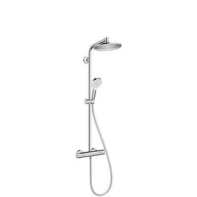 Crometta S Showerpipe 240 1jet with thermostat