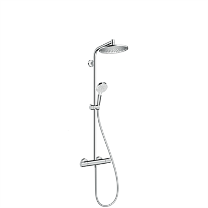 Crometta S Showerpipe 240 1jet with thermostat 27267000