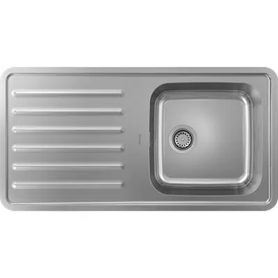 Image for Built-in sink 400/400 with drainboard