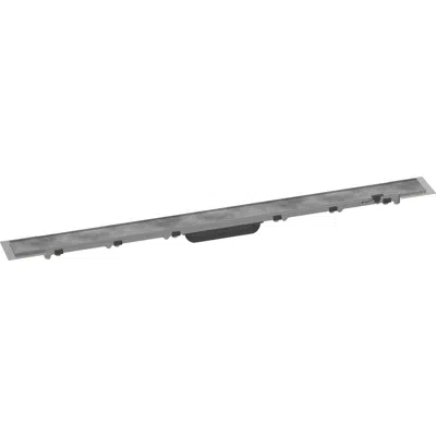 RainDrain Rock Linear shower drain 90 cm tileable with cuttable extensions