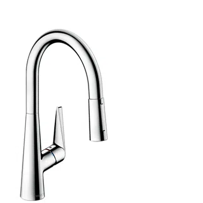 afbeelding voor Single lever kitchen mixer with pull-out spray