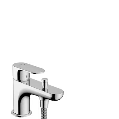 Rebris S Single lever bath and shower mixer Monotrou with 2 flow rates