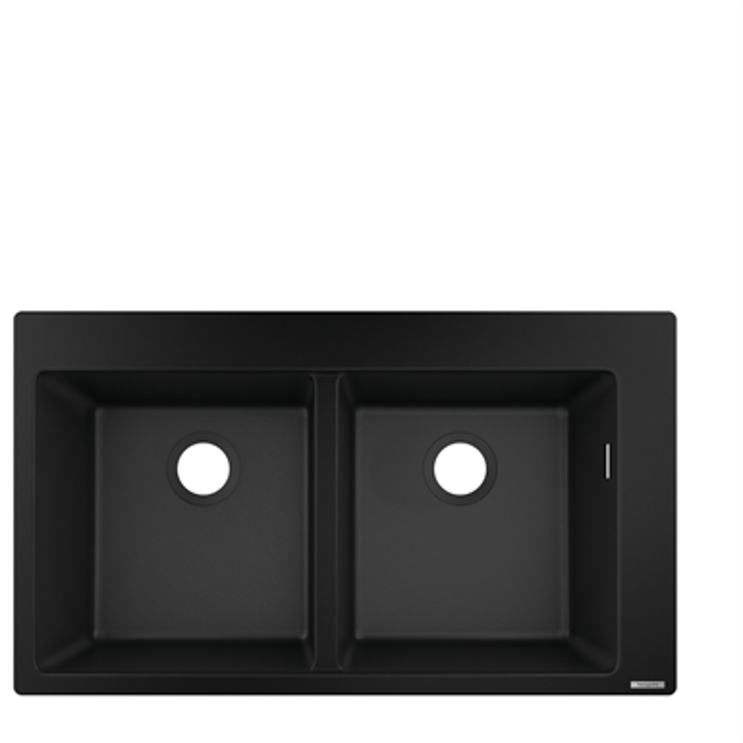 BIM objects - Free download! Built-in sink 370/370 | BIMobject