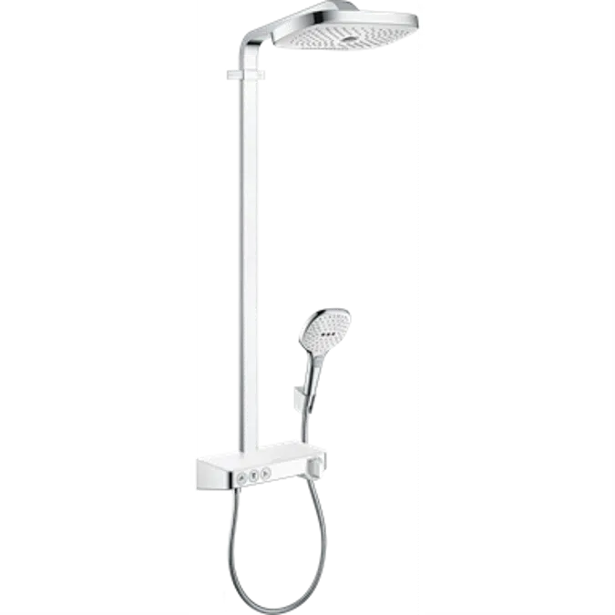 Raindance Select E Showerpipe 300 3jet mit ShowerTablet Select 300 27127400