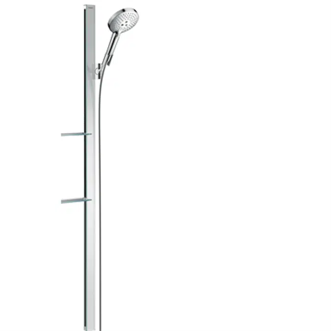 Raindance Select S Shower set 120 3jet with shower bar 150 cm and soap dishes