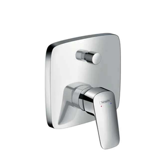 Logis Single lever bath mixer for concealed installation