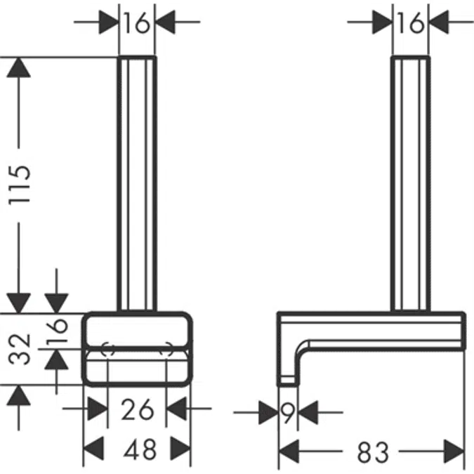 AddStoris Spare roll holder